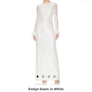 Evelyn Gown in white by Camila Coehlo